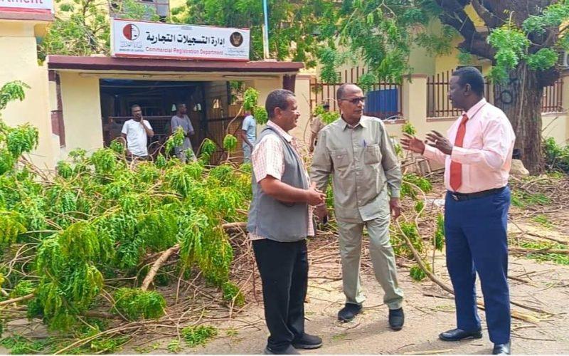 سلامة جميع السجلات التجارية وعدم تعرضها للتلف خلال الحرب