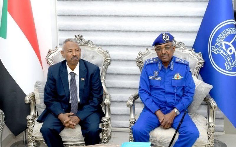 مدير عام قوات الشرطة يلتقي النائب العام لجمهورية السودان