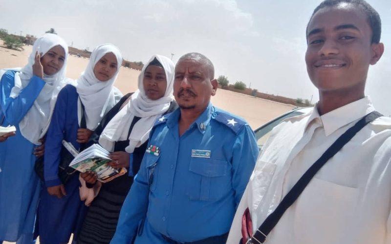 شرطة ولاية نهر النيل تواصل تنفيذ مبادرة مدير عام قوات الشرطة بترحيل طلاب الشهادة الثانوية