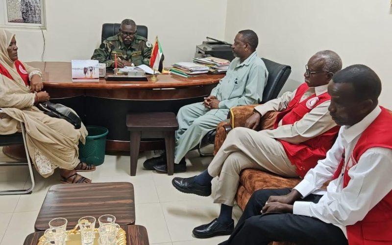 والي سنار يؤكد التنسيق الكامل مع الهلال الأحمر السوداني لخدمة إنسان الولاية