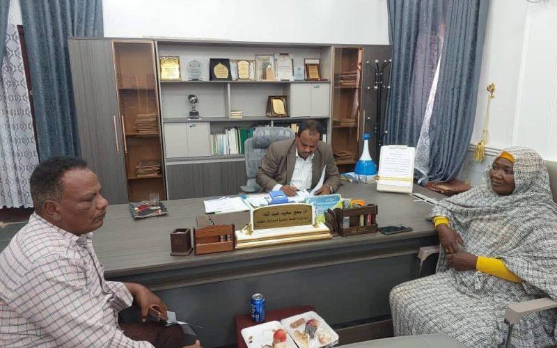 نهر النيل تبحث الخطوات الجارية لقيام المدينة الرياضية بالولاية