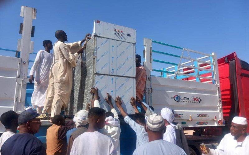 تنفيذي حلفا يقدم ثلاجة جثامين لمشرحة مستشفى وادي حلفا