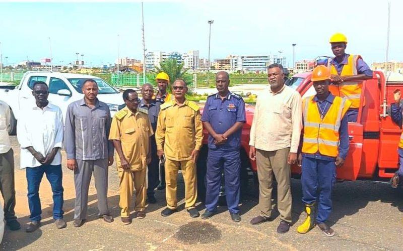 الدفاع المدني ينفذ حملة بالساحة الخضراء لتهيئة البيئة لعودة المواطنين