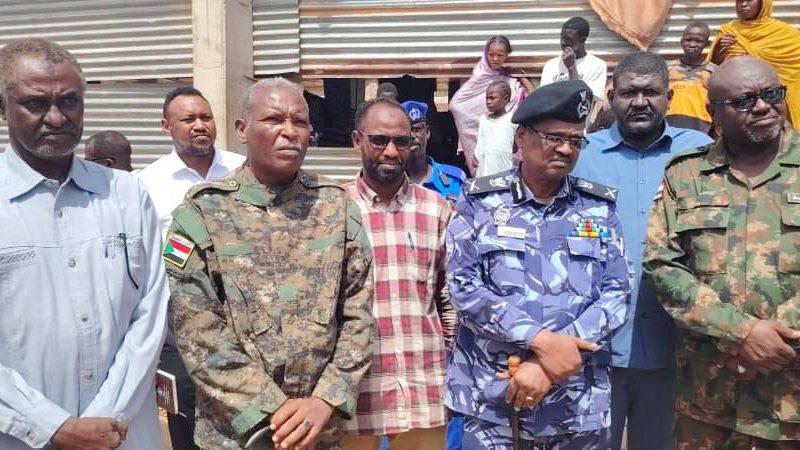 حكومة غرب كردفان تتابع توزيع المساعدات الإنسانية للوافدين