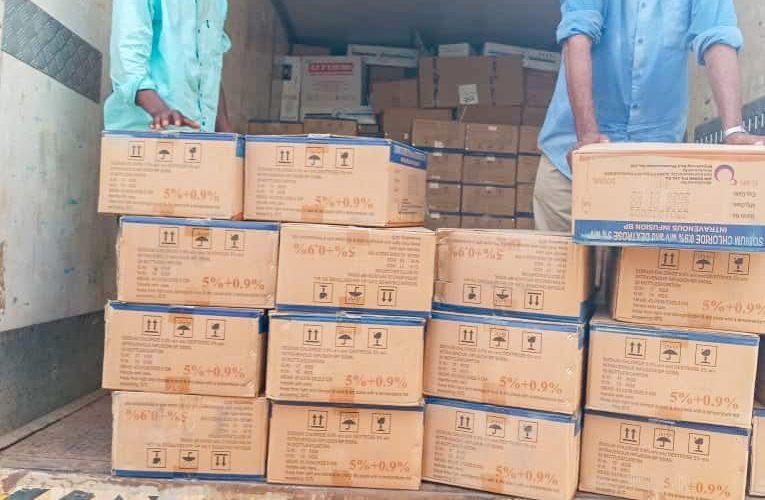 الإمدادات الطبية تسلم ولايتي النيل الابيض وشمال كردفان 60 طنا من الأدوية