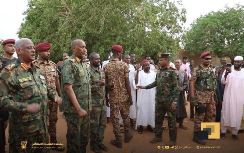 البرهان:الشعب السوداني لن يقبل بالتمرد او من يدعمه