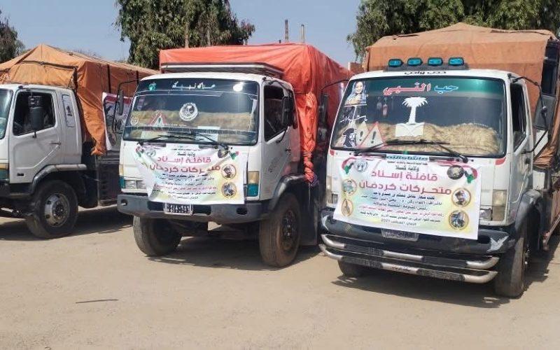 قافلة دعم من المقاومة الشعبية بولاية كسلا لإسناد متحركات كردفان