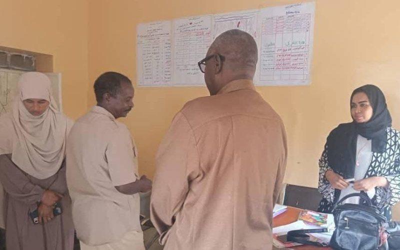 والي سنار يقف على سير حملة التطعيم ضد الكوليرا بمحلية سنجة