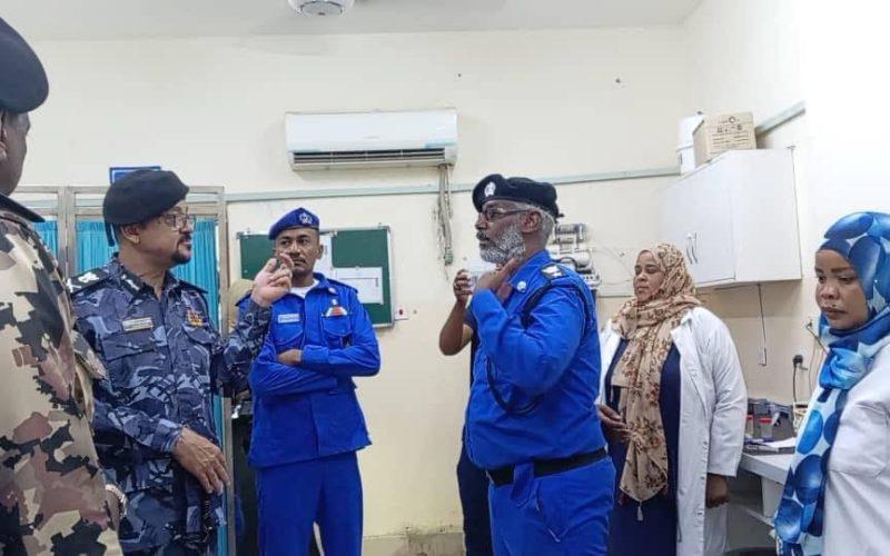 إفتتاح أقسام جديدة بمستشفى الشرطة بدنقلا