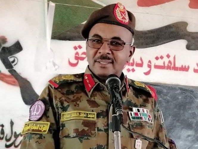 قائد الفرقة السادسة مشاة يثمن ادوار المؤسسة التعاونية تجاه انسان الفاشر