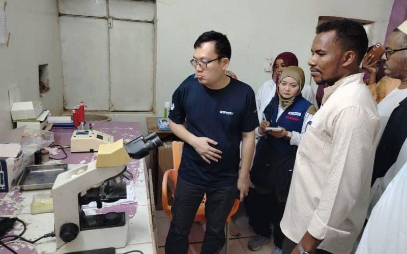 دعم من منظمة ميرسي الماليزية للقطاع الصحي بالجزيرة