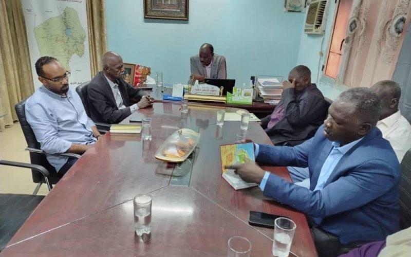 وزير الرعاية الاجتماعية بالنيل الازرق يلتقي وفد الهيئة العامة للاطراف الصناعية والاجهزة التعويضية