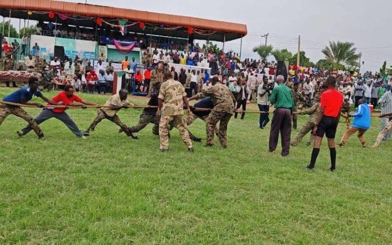 الفرقة 17 مشاة سنجة تواصل احتفالاتها بعيد الجيش