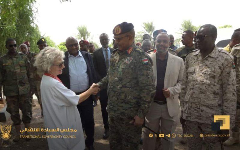 عضو مجلس السيادة الفريق مهندس إبراهيم جابر يفتتح قسم الأطفال بمستشفى السلام لأمراض القلب بسوبا