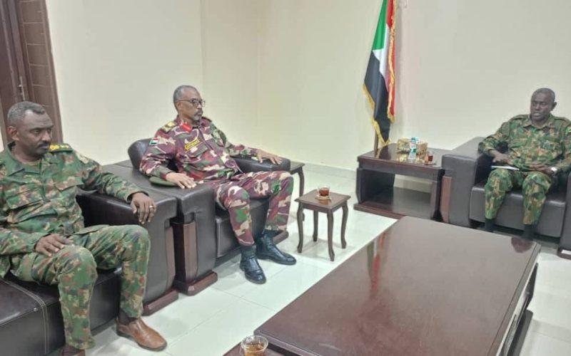 والي الخرطوم يستقبل المدير الجديد لهيئة أمن ولاية الخرطوم