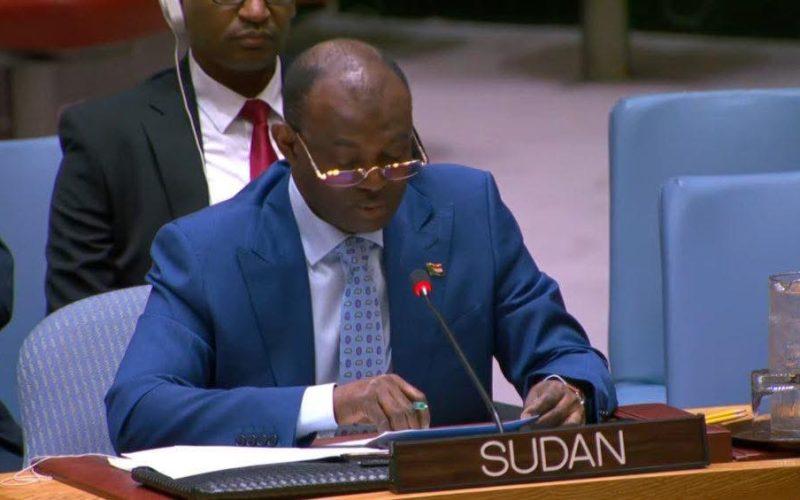 السفير الحارث يطالب مجلس الأمن باتخاذ موقف حازم إزاء تجنيد وتمويل ونشر المرتزقة في السودان