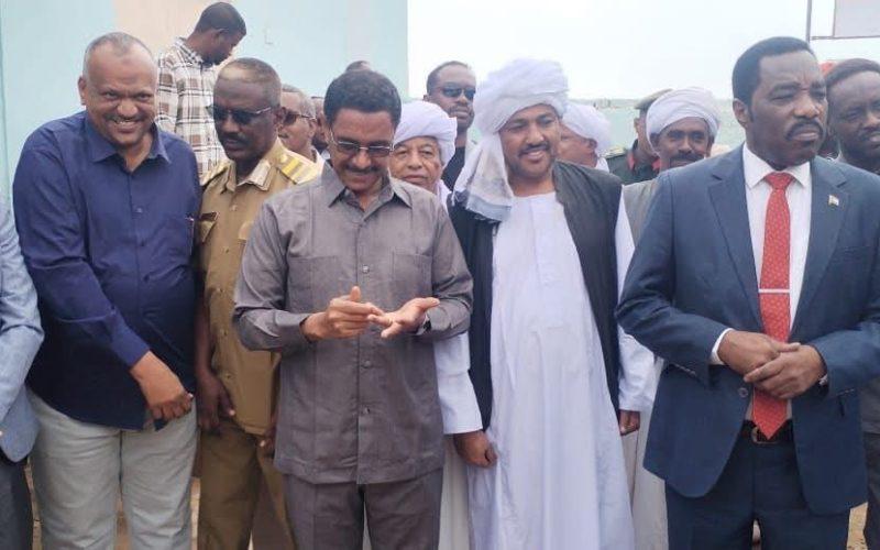 وزير الرعاية الاجتماعية يتفقد مراكز التأمين الصحي بمحلية ريفي اروما بولاية كسلا