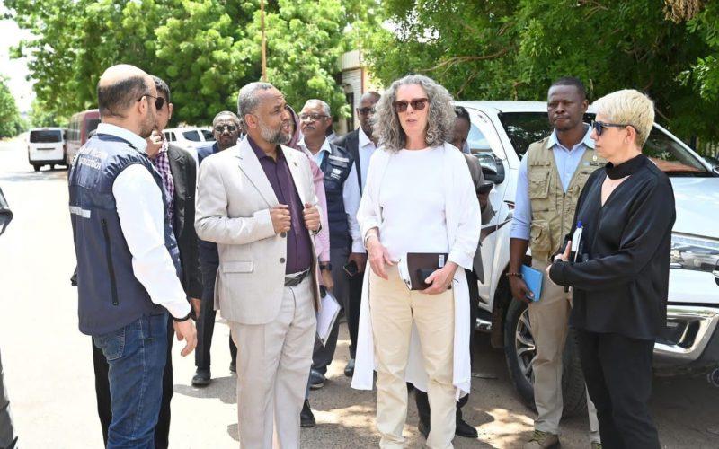 وزير الصحة يلتقي الممثل المقيم للأمم المتحدة بالسودان