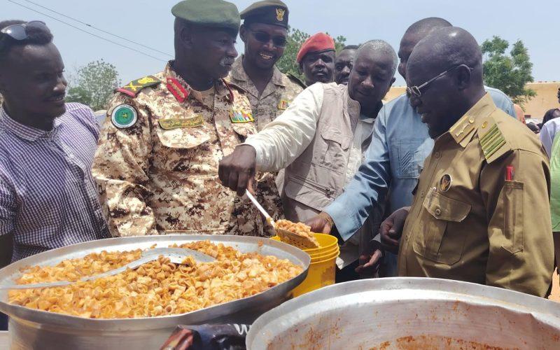 مفوض العون الإنساني بغرب كردفان يناشد بدعم النازحين ويشهد تدشين تكية الأبيض