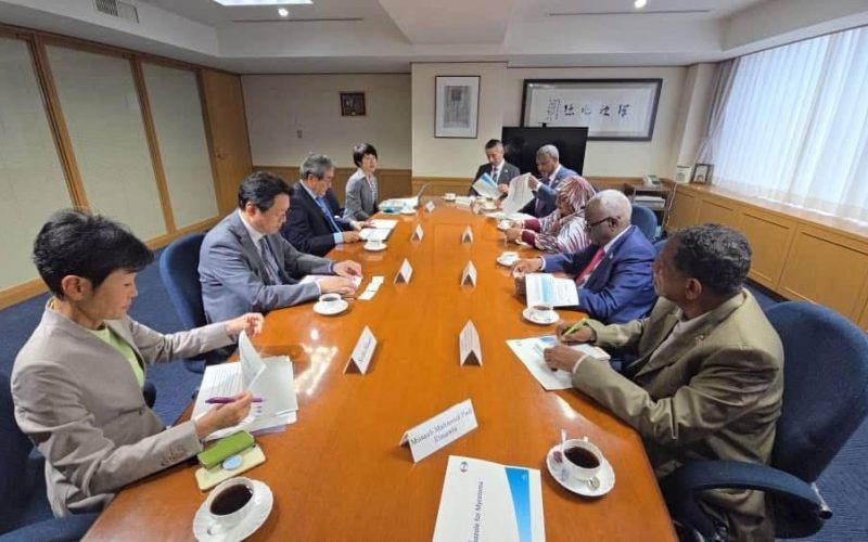 وزيرة الصناعة والتجارة تجري مباحثات اقتصادية مع وزارات حكومية وشركات صناعية يابانية