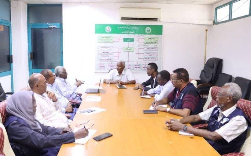اجتماع تنسيقي لتعزيز التعاون بين المعمل القومي استاك وصحة الخرطوم