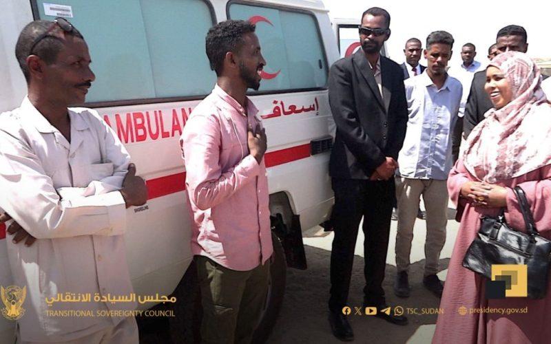 عضو مجلس السيادة د. نوارة تؤكد اهتمام الدولة بتطوير وترقية القطاع الصحي