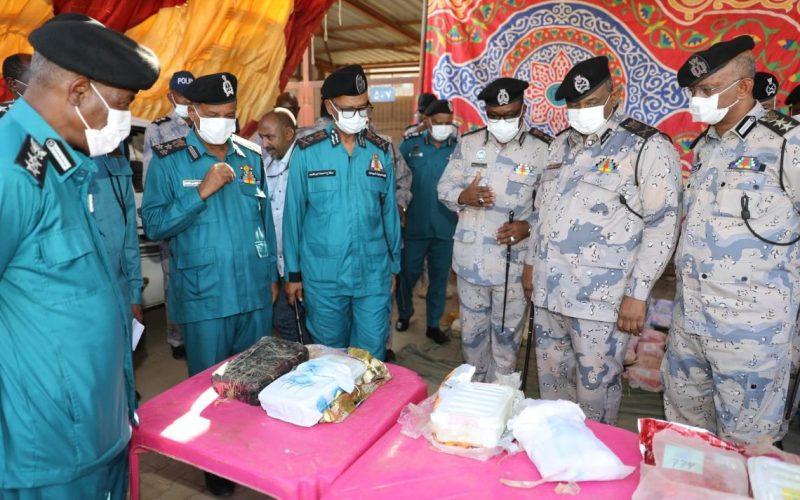 قوات الجمارك تضبط 388 كيلوجرام من المخدرات بولاية البحر الأحمر