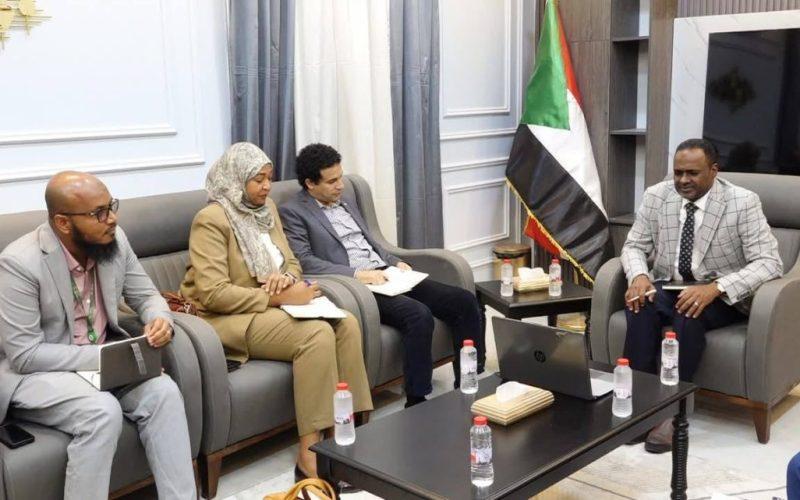 وكيل وزارة الصحة يلتقي وفد المركز الأفريقي لمكافحة الأمراض والوقاية منها Africa CDC