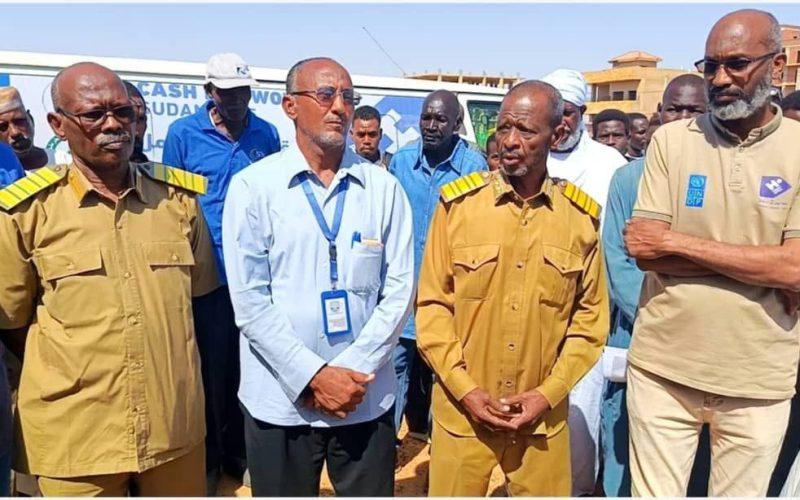 ختام مشروع المال مقابل العمل لاصحاح البيئة والنظافة بالخرطوم