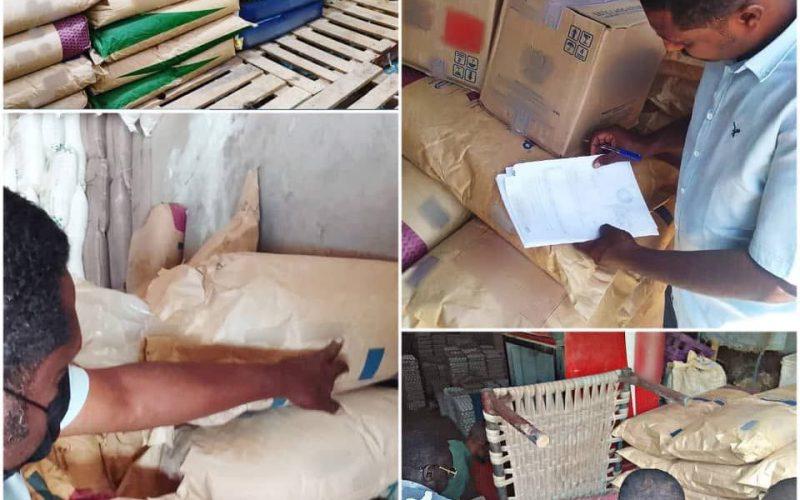 المواصفات بنهر النيل تضبط عبوات لبن مخالفة للاشتراطات القياسية