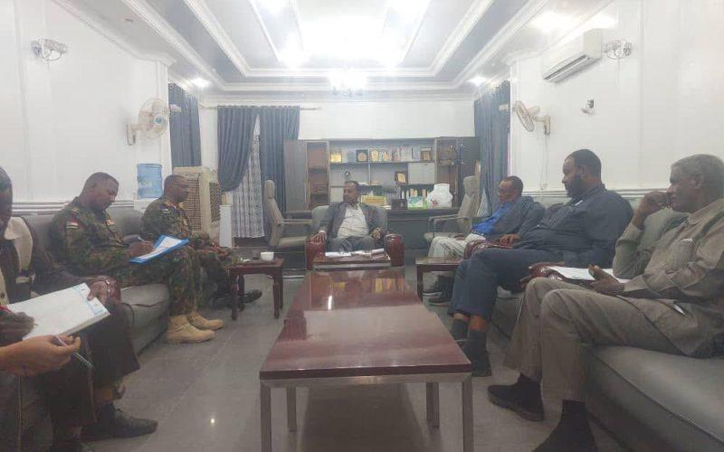 وزير البنى التحتية بنهر النيل يوجه بالمسارعة في قيام مساكن شهداء معركة الكرامة بالولاية