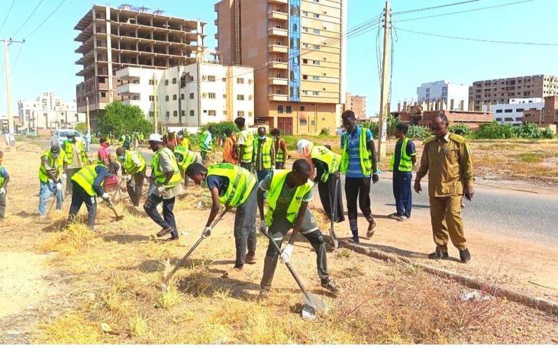 تنفيذي الخرطوم يوجه بمضاعفة جهود النظافة وحملات إصحاح البيئة