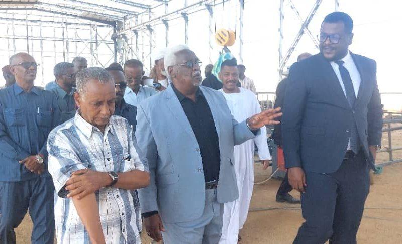 والي نهر النيل يعلن عن قيام مدينة الغبش الصناعية بغرب بربر