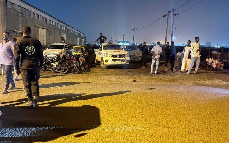 القوات النظامية المشتركة للجنة أمن ولاية البحرالأحمر تشن حملة مسائية إستهدفت الظواهر السالبة والنشاط الاجرامي بإختصاص كورنيش السي لاند