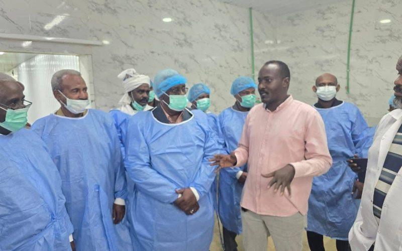 والي نهر النيل يفتتح أكبر مشروع لإنتاج الدواجن بالدامر