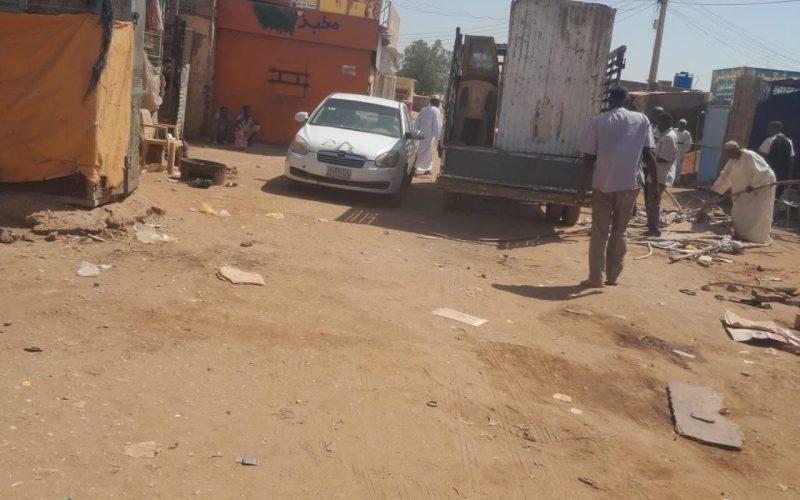 محلية الخرطوم تشرع في إزالة الأسواق العشوائية والمخالفات بسوبا غرب