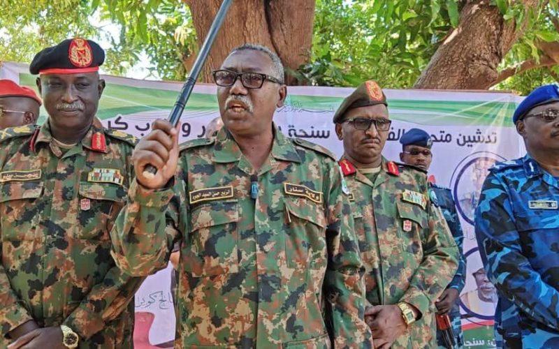 الفرقة 17 مشاة سنجة تدشن اللواء السابع عمل خاص