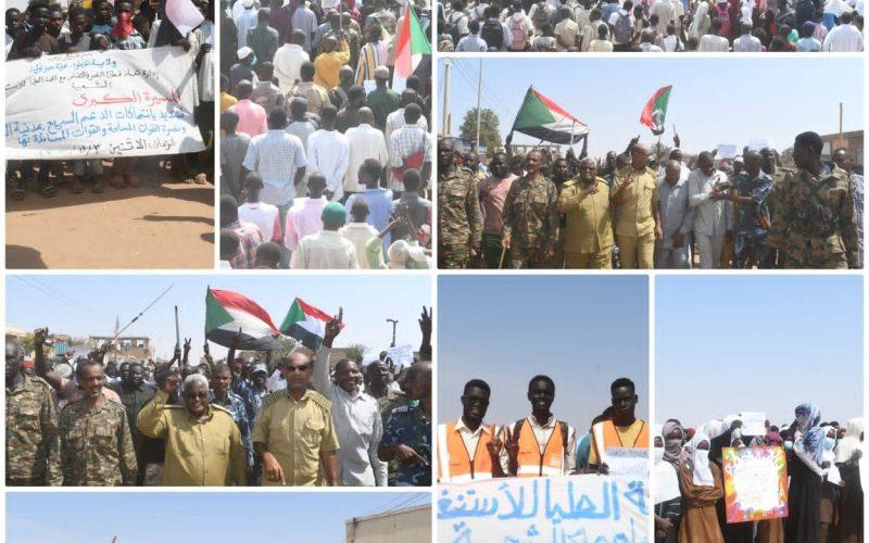 محلية جبل الأولياء تعلن عن فتح معسكرات التدريب لاسناد القوات المسلحة