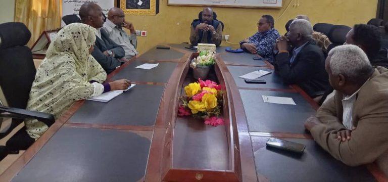 اللجنة العليا لتوفيق أوضاع النازحين بالمناطق الآمنة تصل الدبة