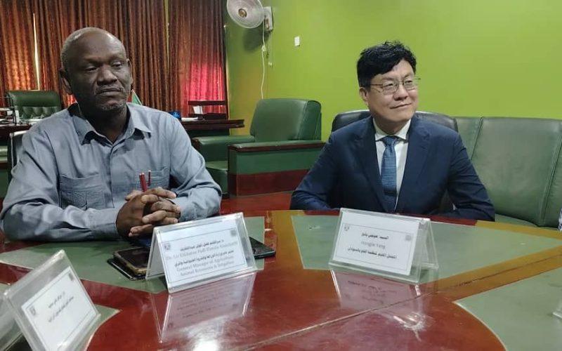 المدير العام لوزارة الزراعة والثروة الحيوانية والري بولاية الخرطوم يلتقي الممثل المقيم لمنظمة الفاو