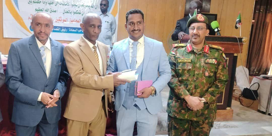 رئيس الجهاز القضائي بالشمالية يشهد بمروي حفل تدشين المحامين الموثقين للعام