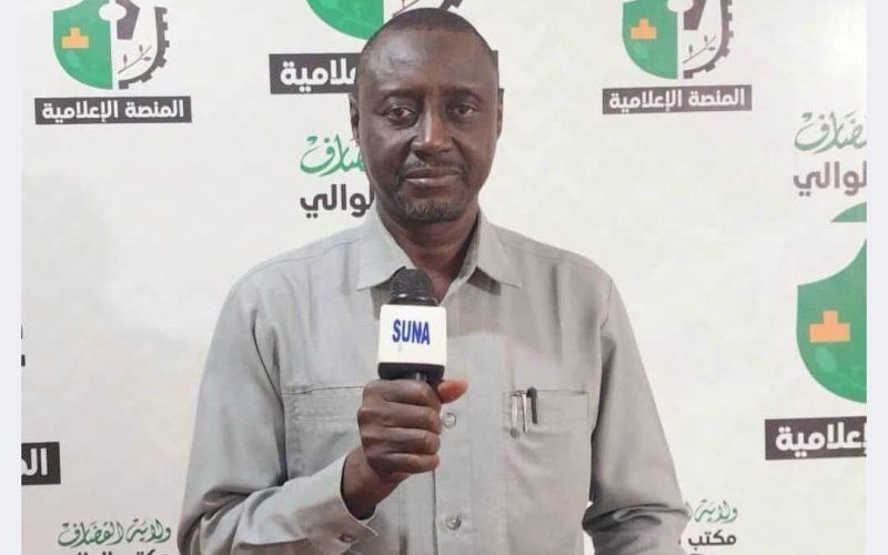 مدير وزارة الانتاج بالقضارف يلتقي وفد شركة جياد للجرارات والمعدات الزراعية