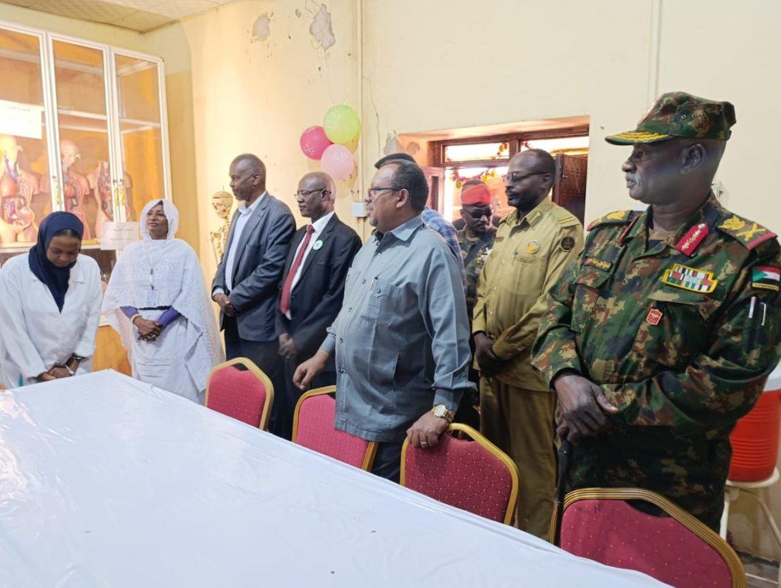 والي شمال كردفان يشهد تخريج دفعة من طلاب الكوادر الصحية بجامعة العلوم الصحية