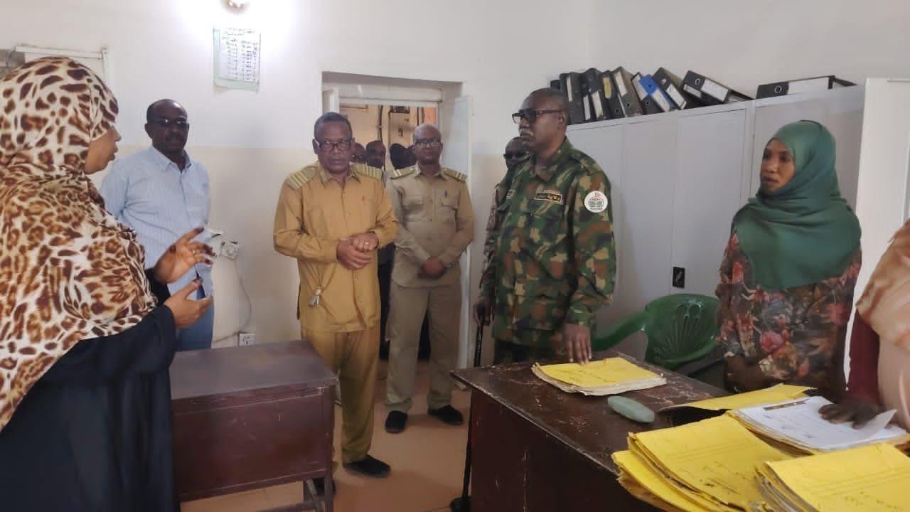 زيارة تفقدية لوالي سنار إلى محلية سنجة