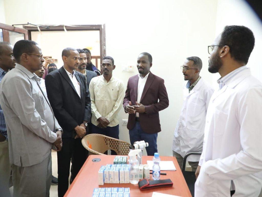 تدشين المخيم العلاجي المجاني بدلقو