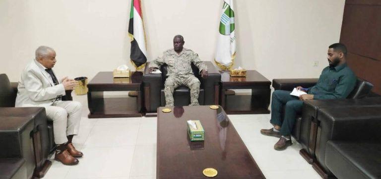 والي الخرطوم يبحث مع رئيس إشرافية ابيي اوضاع مواطنى ابيي بالخرطوم