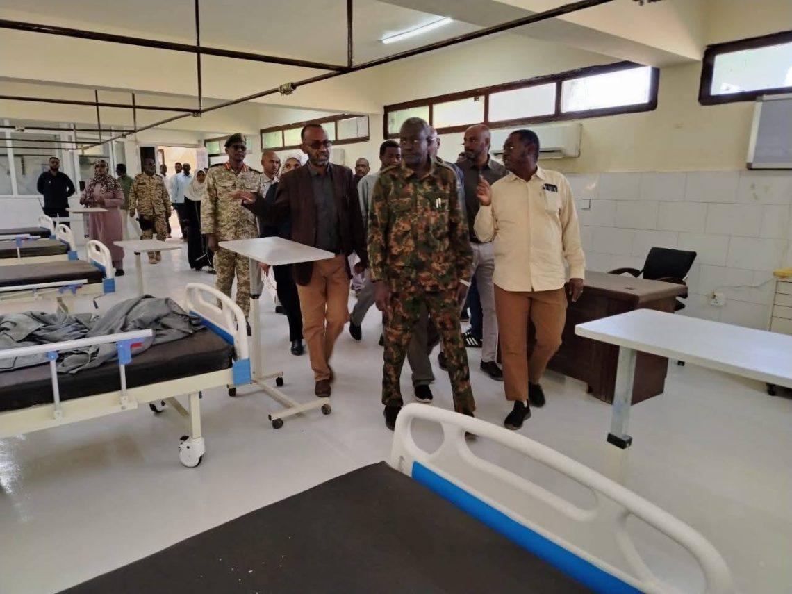 والي الخرطوم يتفقد مستشفى أحمد قاسم للأطفال ويعد بتوفير احتياجاته
