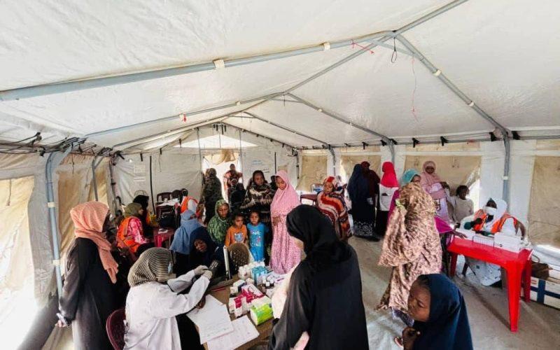 سابا تطلق عيادات ميدانية متنقلة