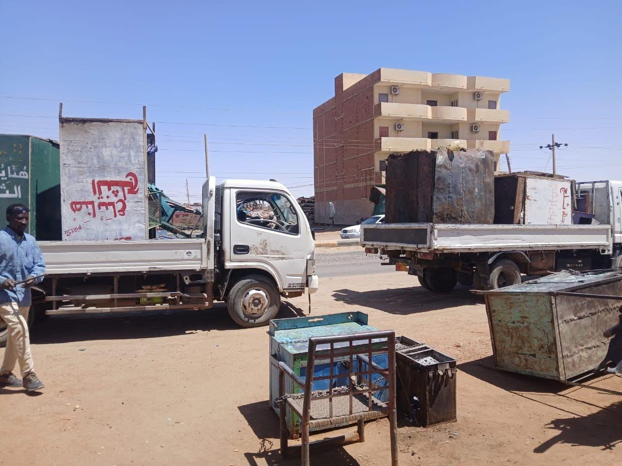 محلية الخرطوم تشرع في إعادة تنظيم الأسواق وإزالة المظاهر السالبة بضاحية سوبا غرب