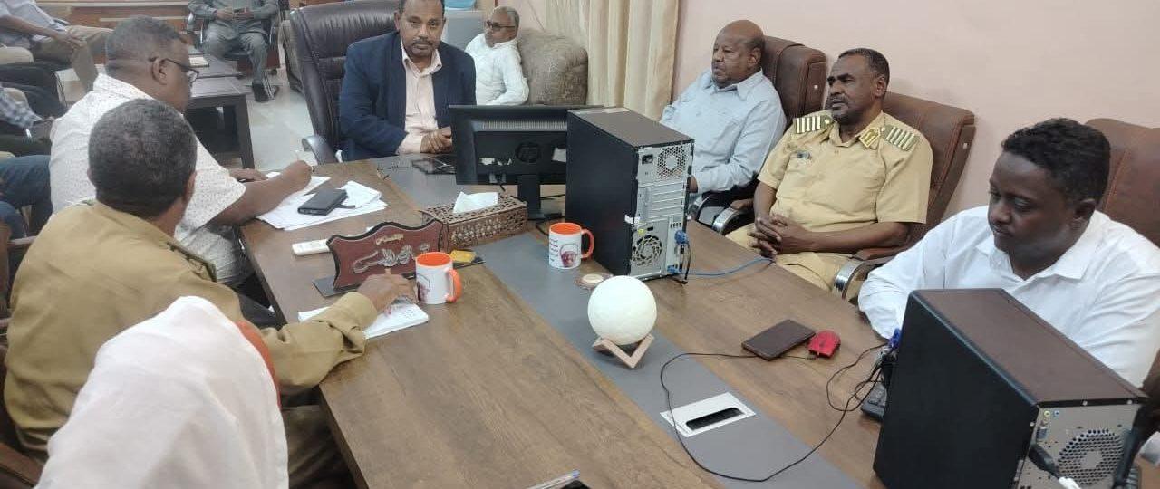 بحث مشروع فك اختناقات الكهرباء بمحليات الدامر وعطبرة وبربر بنهر النيل